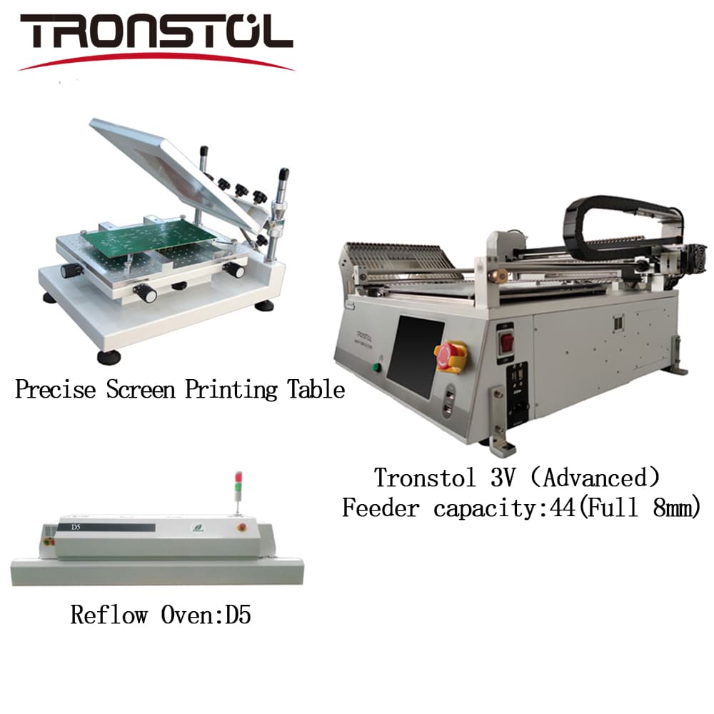 Tronstol 3V ( متقدم ) التقاط ووضع آلة خط الانتاج 7